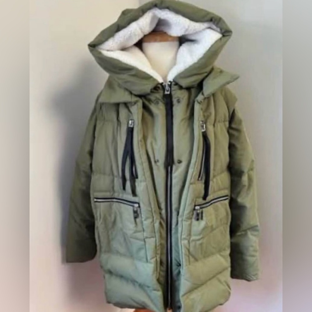 Women’s Orolay Coat Green Small